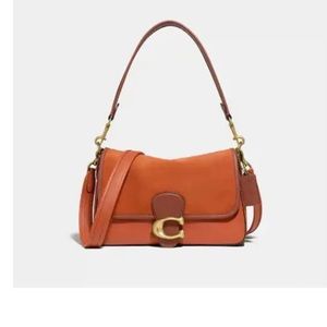COACH Soft Tabby Shoulder Bag Canyon Color